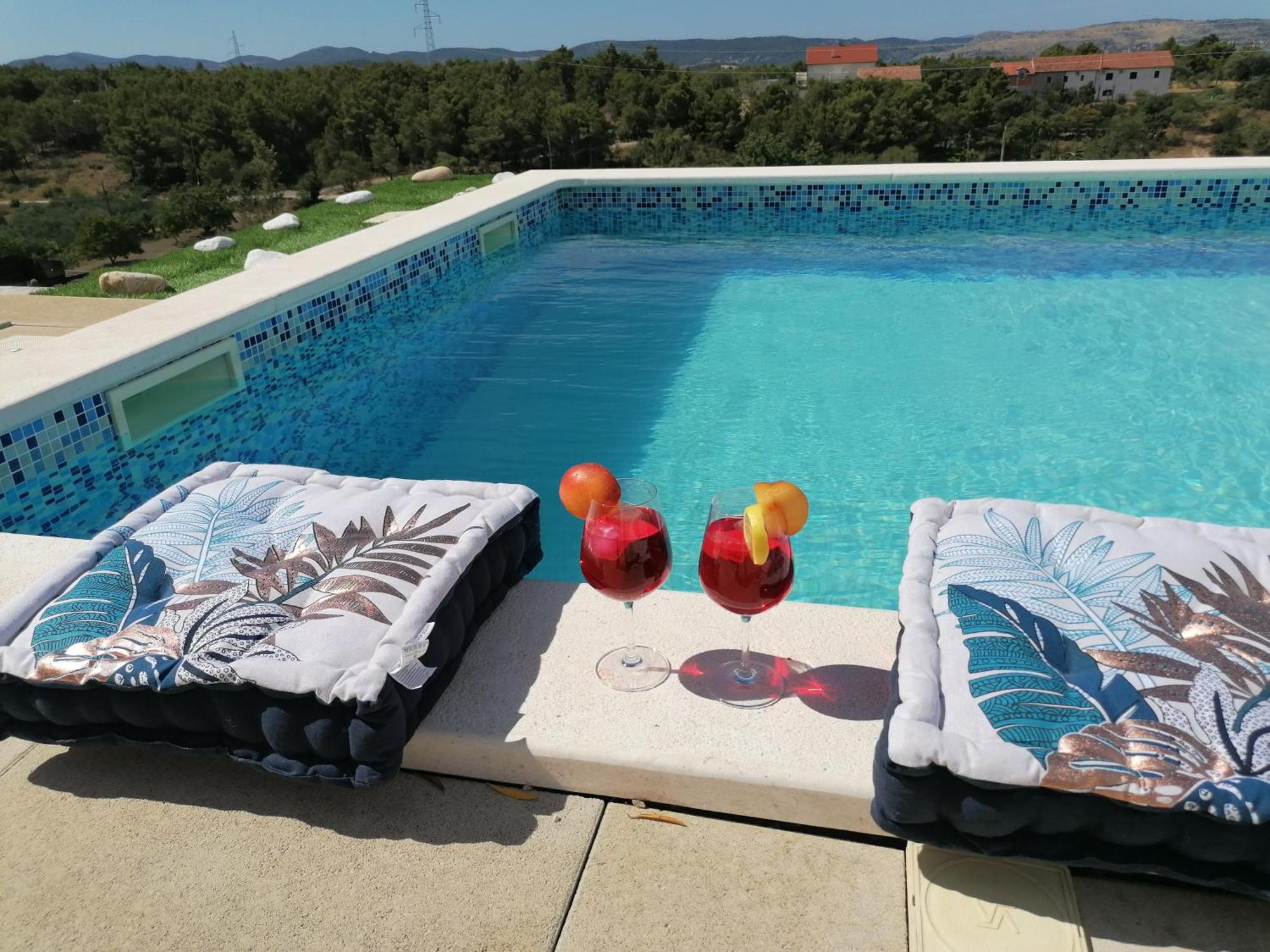 Villa Scolopax Rusticola Skradin With Heated Pool 外观 照片
